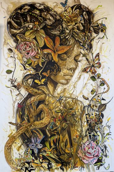 5. Acrylic on Canvas – 48” x 72”