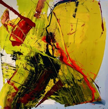 1 - Acrylic & Mixed Media – 72” x 72”