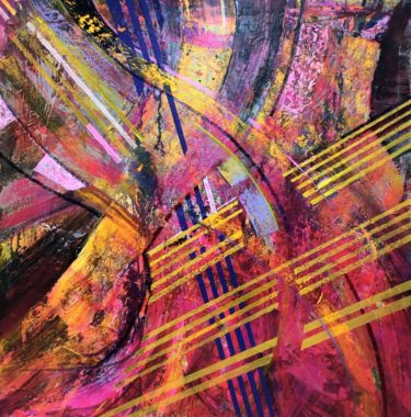 7 - Acrylic & Mixed Media – 72” x 72”