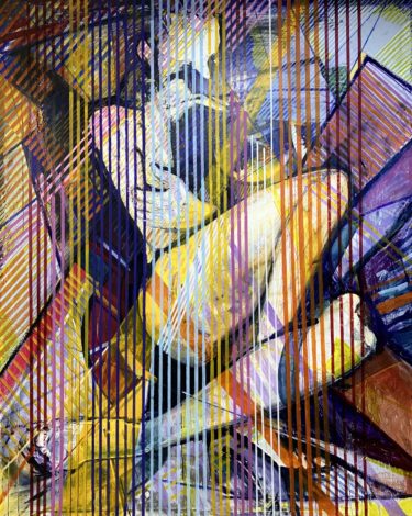 9 - Acrylic & Mixed Media – 84” x 72”