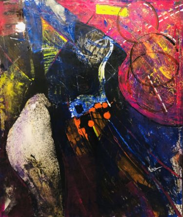 16 - Acrylic & Mixed Media – 72” x 60”