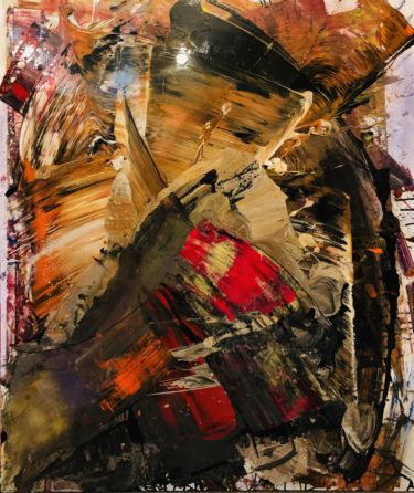 17 - Acrylic & Mixed Media – 72” x 60”