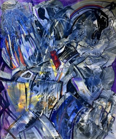 25 - Acrylic & Mixed Media – 72” x 60”