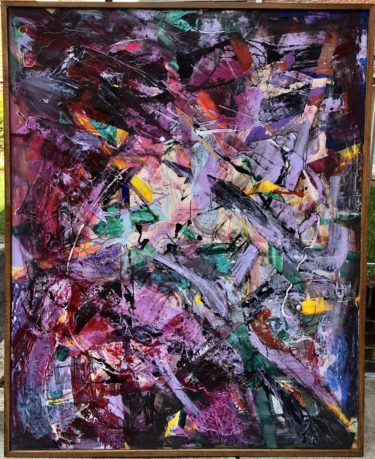 31 - Acrylic & Mixed Media – 60” x 48”