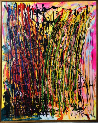 35 - Acrylic & Mixed Media – 60” x 48”