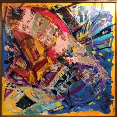 37 - Acrylic & Mixed Media – 60” x 60”