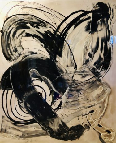 43 - Acrylic & Mixed Media – 72” x 60”